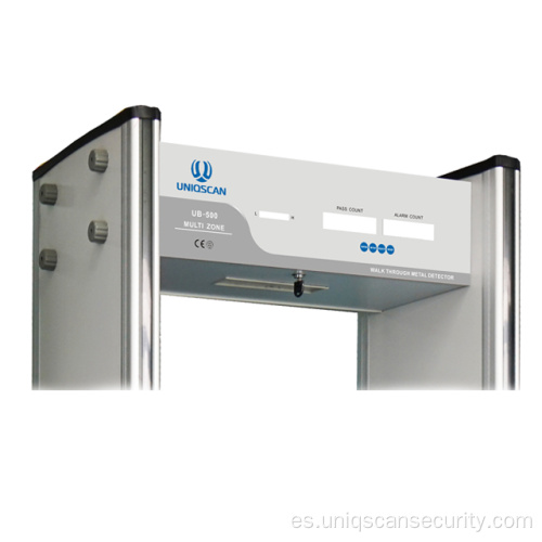 detector de metales pasante para marco de puerta de seguridad UB500
